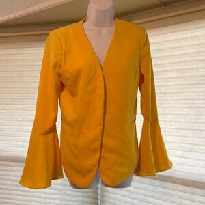 Philosophy Yellow Blazer with Flared Sleeves